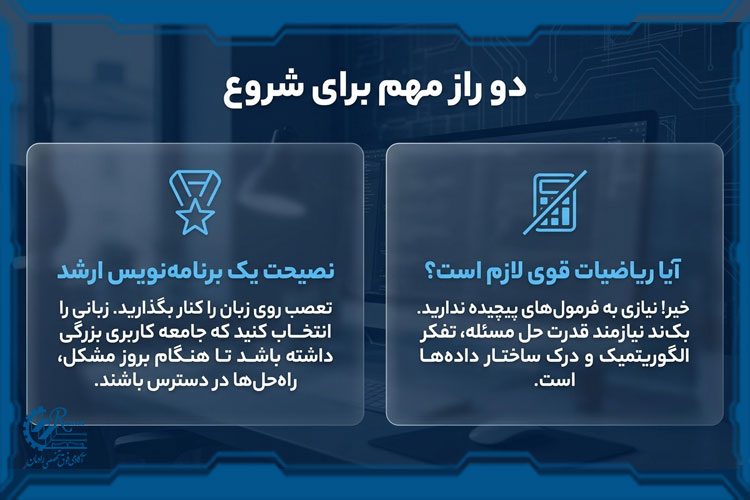 آیا برای بکاند دولوپر شدن ریاضیات قوی لازم است